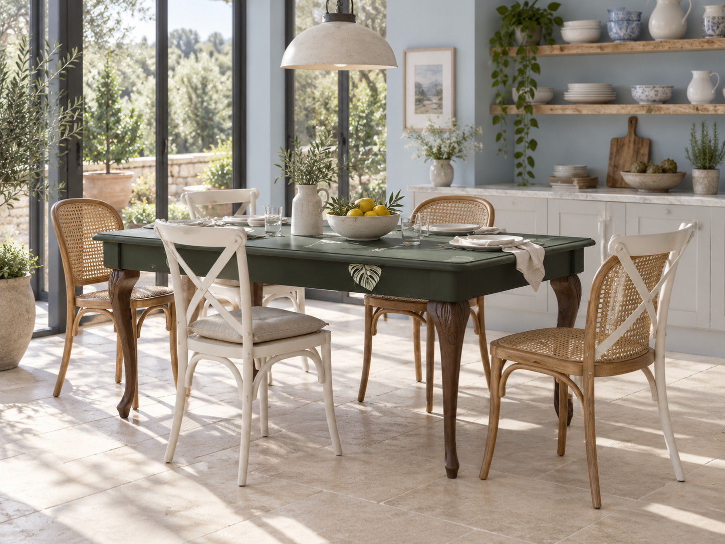 Sylva ambientato in una sala da pranzo classica
