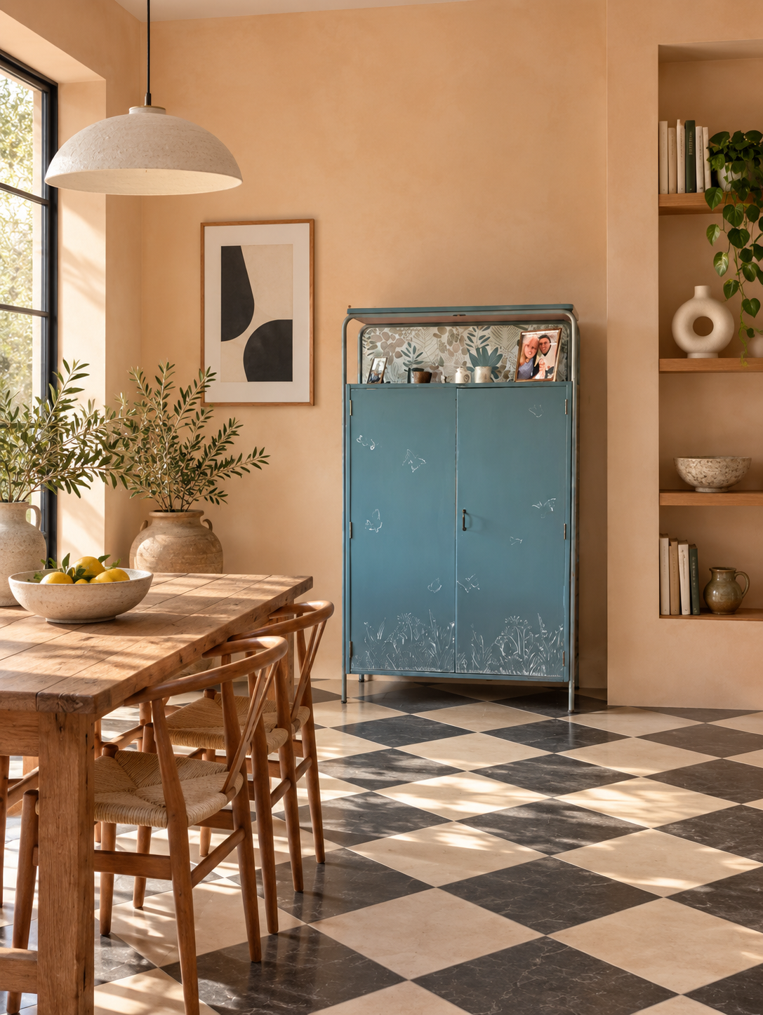 Jardin Secret ambientato in una cucina rustica elegante