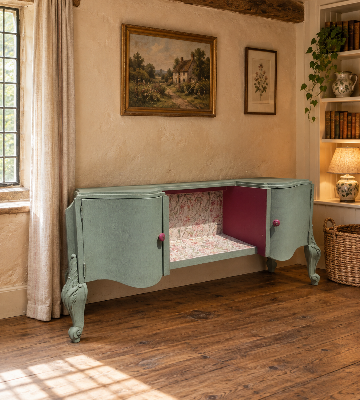 Rosalia in un ambiente cottage